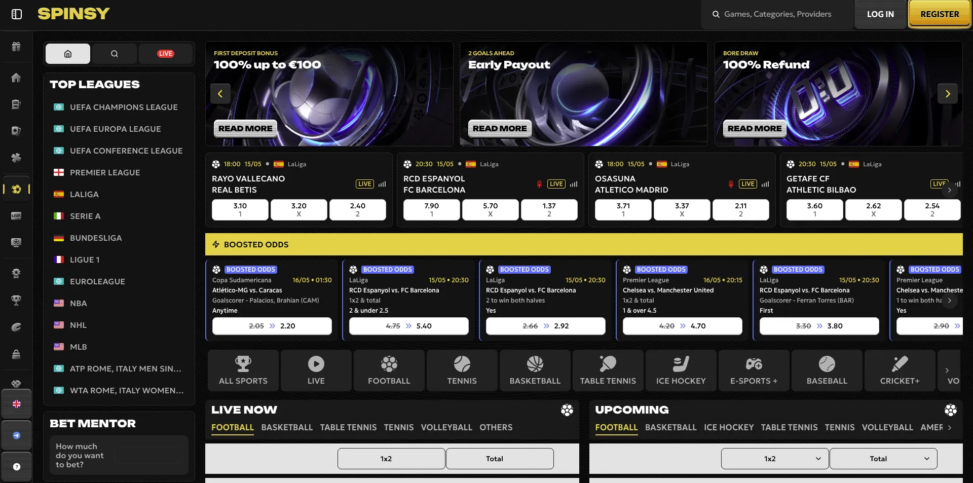 Bet casino online